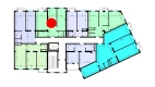 2-xonali xonadon 63.6 m²  7/10 qavat | Ko'kcha-Oqtepa Turar-joy majmuasi