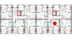 2-xonali xonadon 47.5 m²  10/12 qavat | CHINARA PARK Turar-joy majmuasi