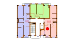 2-xonali xonadon 77.9 m²  6/10 qavat | Aviasozlar Plaza Turar-joy majmuasi