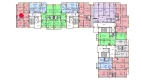 3-комн. квартира 80.36 м²  8/9 этаж | Жилой комплекс SHAYX-UL OLAM