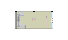 1-комн. квартира 68.1 м²  1/10 этаж | Жилой комплекс Ko'kcha Oqtepa