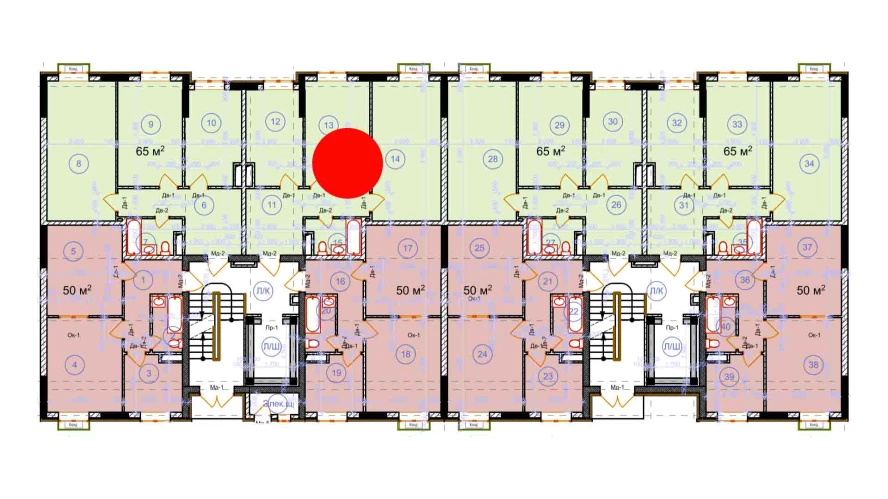 2-комн. квартира 65 м²  9/9 этаж | Жилой комплекс Uchtepa Avenue