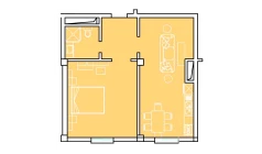 3-комн. квартира 58.25 м² 1/8 этаж | Жилой комплекс Ziynat Capital 3-комн. квартира 58.25 м² 1/8 этаж | Жилой комплекс Ziynat Capital