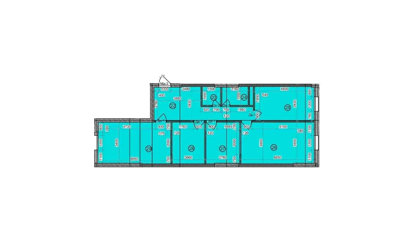 4-комнатная квартира 100 м²  5/9 этаж | Жилой комплекс Uchtepa Avenue