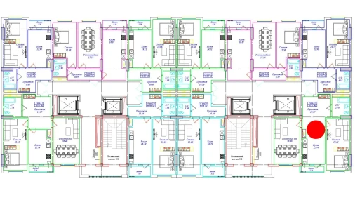2-комнатная квартира 76.11 м²  11/17 этаж | Жилой комплекс UCHTEPA CITY