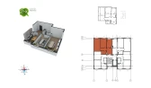2-xonali xonadon 67.1 m²  4/9 qavat | Uchtepa Avenue Turar-joy majmuasi