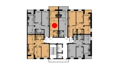 1-комн. квартира 29.24 м²  7/10 этаж | Жилой комплекс YANGIOBOD RESIDENCE
