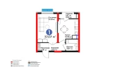 1-комн. квартира 37.07 м² 6/16 этаж | Жилой комплекс Botanika Saroyi 1-комн. квартира 37.07 м² 6/16 этаж | Жилой комплекс Botanika Saroyi