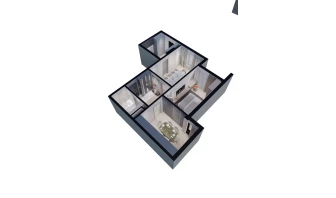 3-xonali xonadon 69.5 m²  4/13 qavat | ORZU SAROYI Turar-joy majmuasi