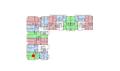 2-комн. квартира 71.68 м²  6/9 этаж | Жилой комплекс SHAYX-UL OLAM