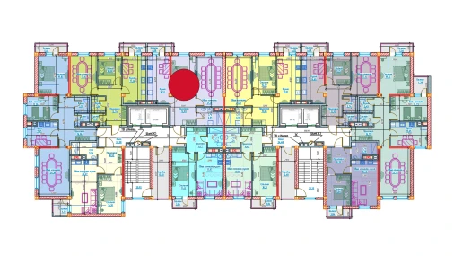 2-xonali xonadon 72.02 m²  10/13 qavat | Al-Qasr Turar-joy majmuasi