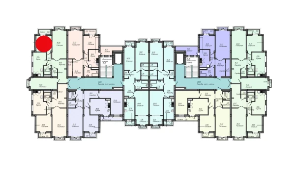 3-комнатная квартира 104.75 м²  6/10 этаж | Жилой комплекс Samarqand Park Avenue