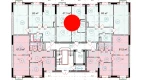 2-xonali xonadon 47.3 m²  3/9 qavat | Uchtepa Avenue Turar-joy majmuasi