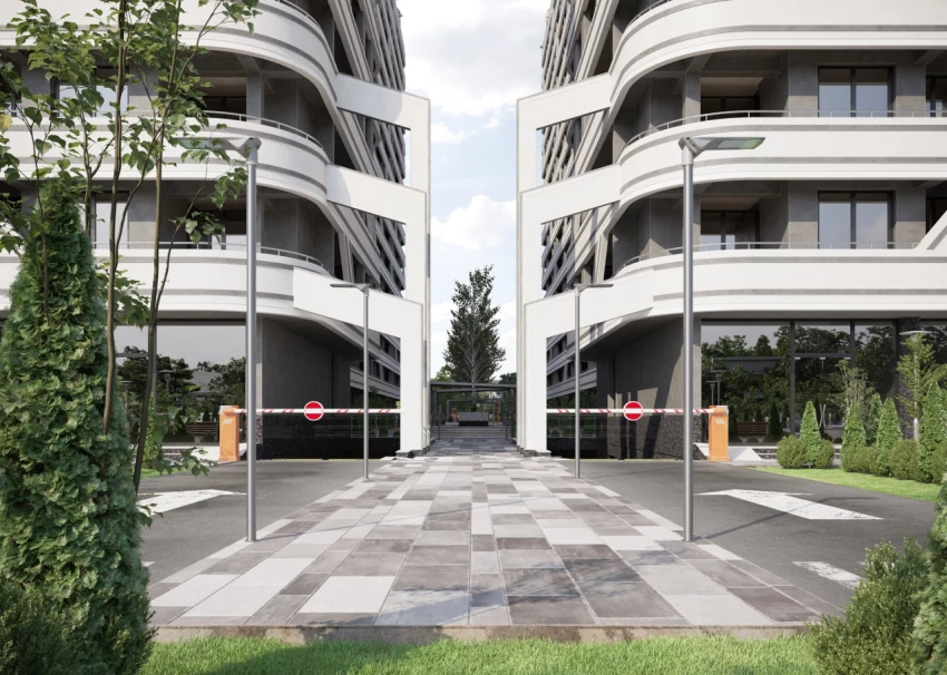 1-xonali xonadon 45.4 m²  7/11 qavat | Ness City 1 etap Turar-joy majmuasi