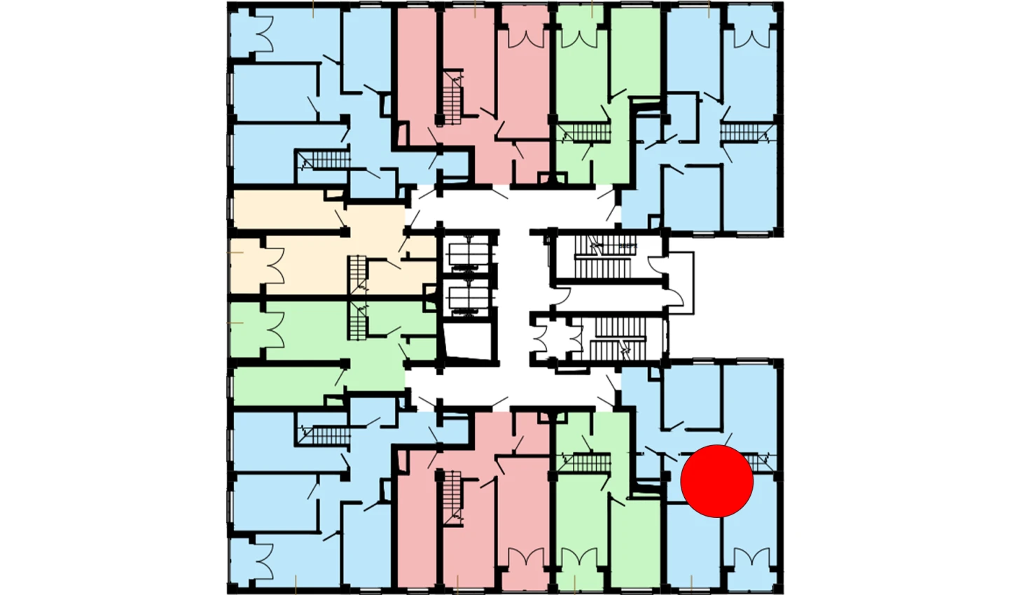 3-комн. квартира 156.1 м²  16/16 этаж | Жилой комплекс Musaffo