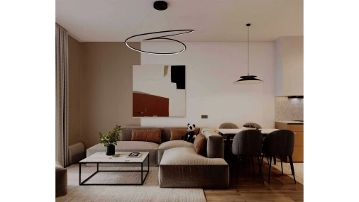 2-xonali xonadon 44.94 m²  2/5 qavat | Ugam River Turar-joy majmuasi