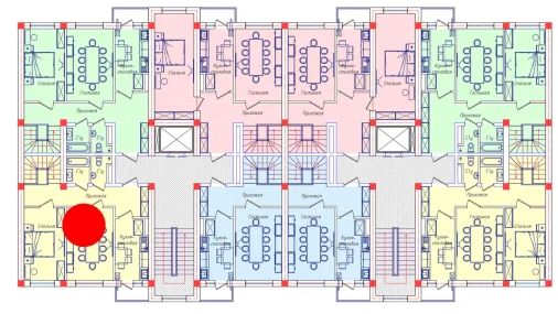 5-комнатная квартира 122.72 м²  7/8 этаж | Жилой комплекс STAR HOUSE RESIDENCE