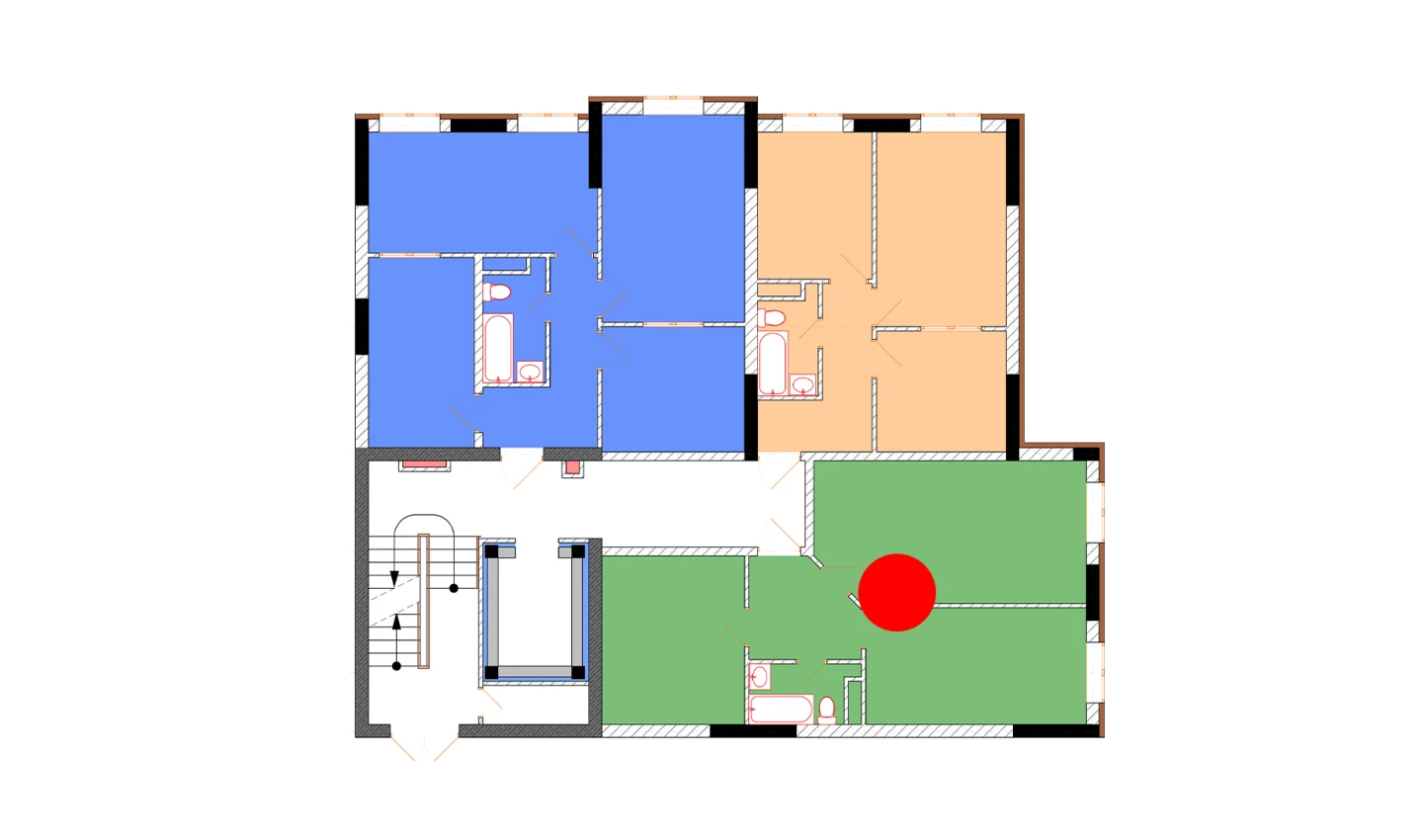 2-комн. квартира 57.5 м²  6/9 этаж | Жилой комплекс Uchtepa Avenue