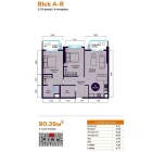 3-комн. квартира 90.39 м² 9/22 этаж | Жилой комплекс Central Avenue 3-комн. квартира 90.39 м² 9/22 этаж | Жилой комплекс Central Avenue