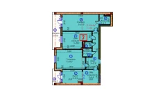 4-комн. квартира 123 м²  5/9 этаж | Жилой комплекс SAMARQAND CITY