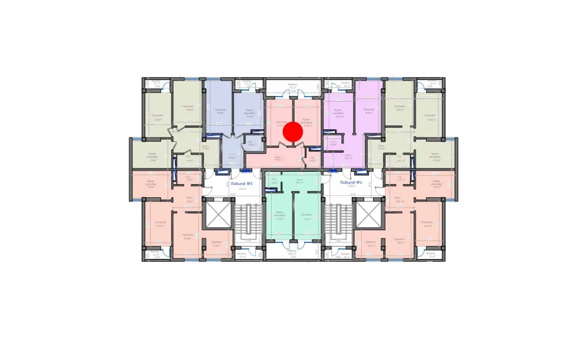 1-комнатная квартира 59.5 м²  3/13 этаж | Жилой комплекс ORZU SAROYI