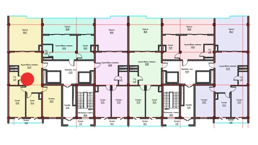 3-комнатная квартира 129.13 м²  17/17 этаж | Жилой комплекс UCHTEPA CITY