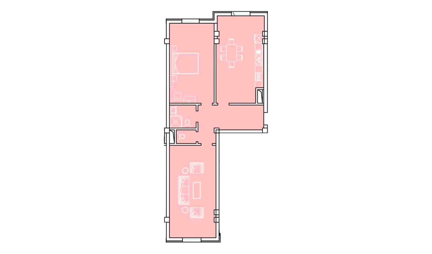 3-комн. квартира 100.33 м² 8/8 этаж | Жилой комплекс Ziynat Capital 3-комн. квартира 100.33 м² 8/8 этаж | Жилой комплекс Ziynat Capital