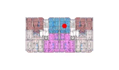 3-комн. квартира 124.8 м²  2/10 этаж | Жилой комплекс AZAMATOV GROUP