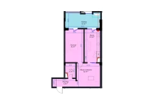 1-комн. квартира 75 м²  3/14 этаж | Жилой комплекс Avia Palace