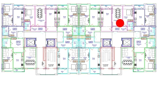 1-комнатная квартира 65.38 м²  6/17 этаж | Жилой комплекс ASTRA