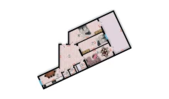 3-xonali xonadon 109.2 m²  5/10 qavat | Ko'kcha-Oqtepa Turar-joy majmuasi