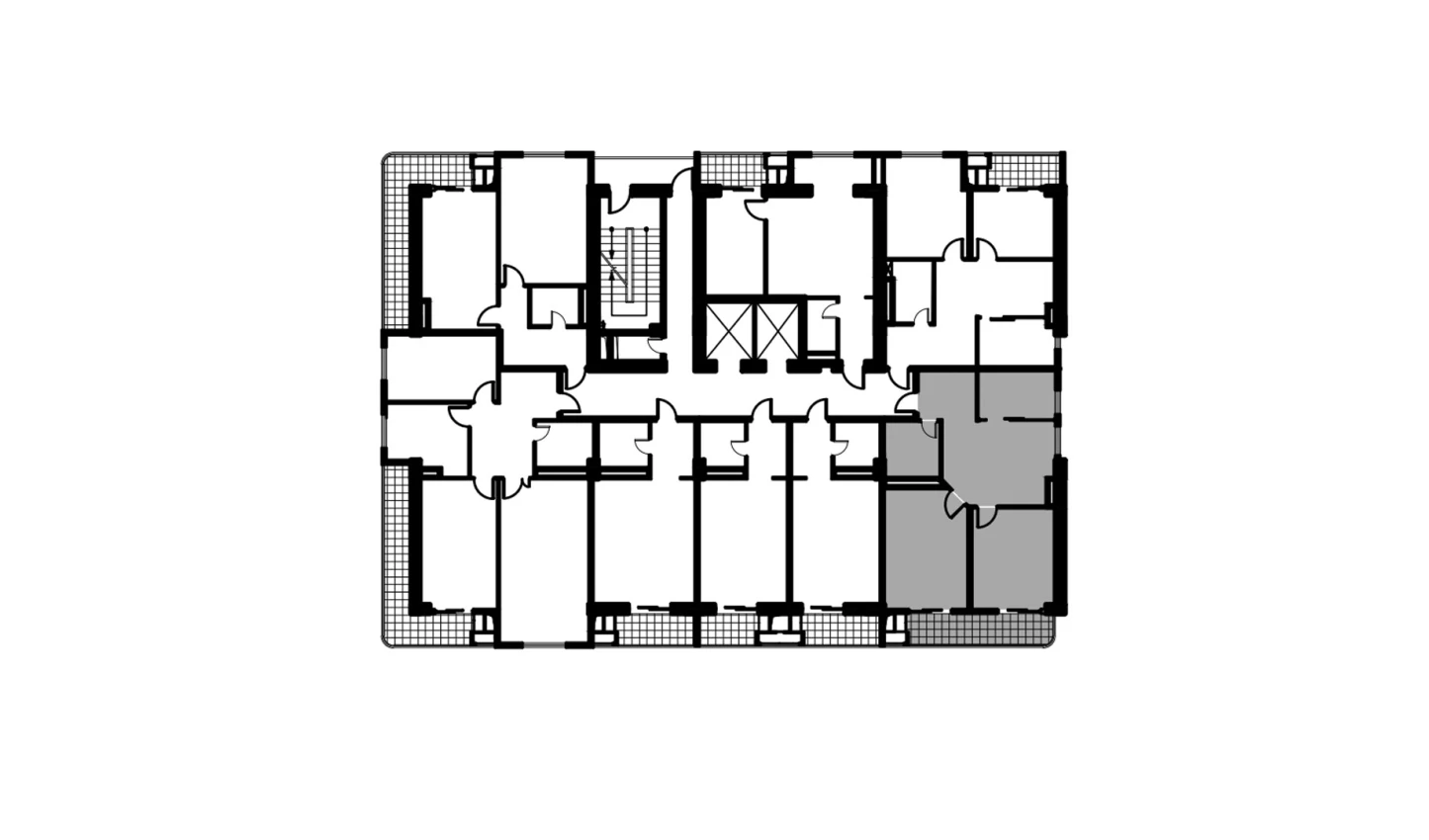 3-комн. квартира 72.1 м²  7/12 этаж | Жилой комплекс NAVRUZ GROUP
