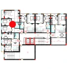 3-xonali xonadon 74.2 m²  3/10 qavat | CHINARA PARK Turar-joy majmuasi