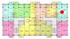 2-xonali xonadon 62.37 m²  5/9 qavat | VATAN Turar-joy majmuasi