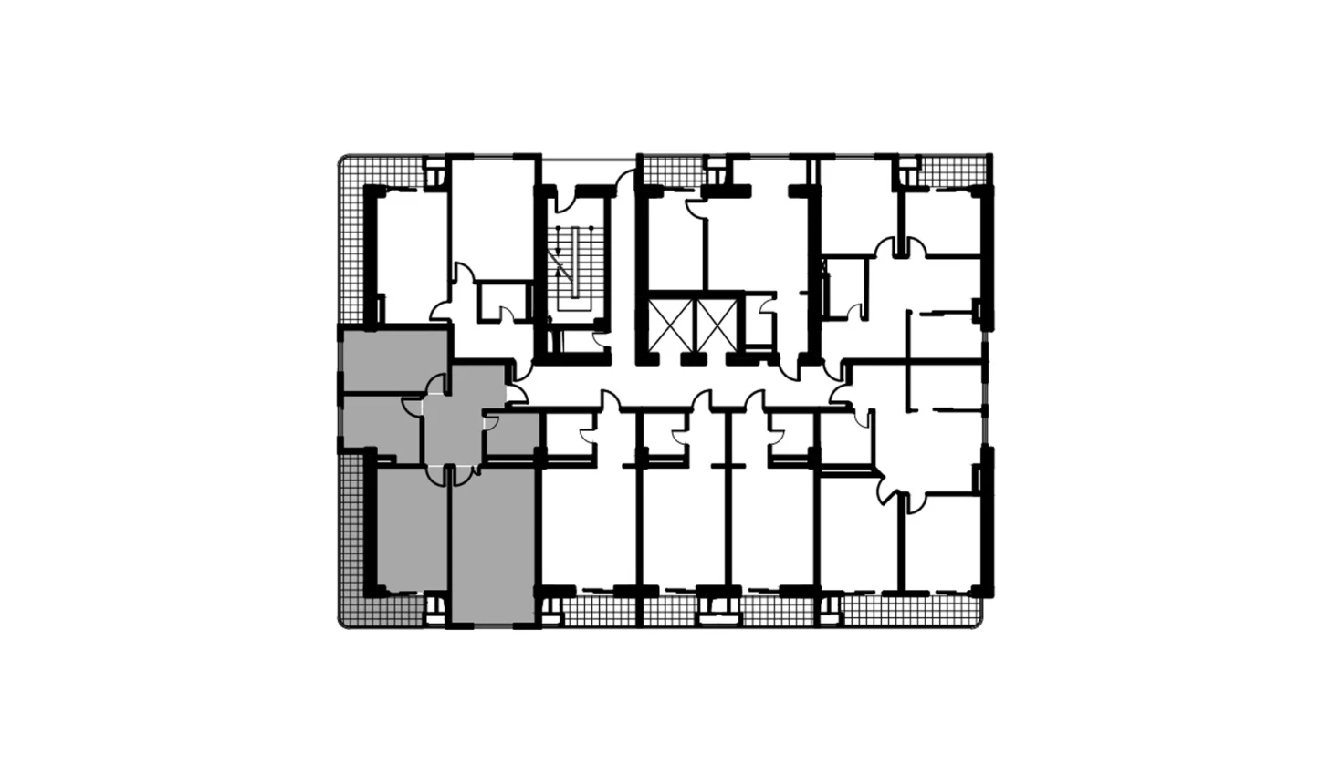 4-xonali xonadon 92.4 m²  6/12 qavat | NAVRUZ GROUP Turar-joy majmuasi