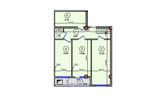 1-xonali xonadon 71.04 m² 9/10 qavat | Qibray City Turar-joy majmuasi 1-xonali xonadon 71.04 m² 9/10 qavat | Qibray City Turar-joy majmuasi