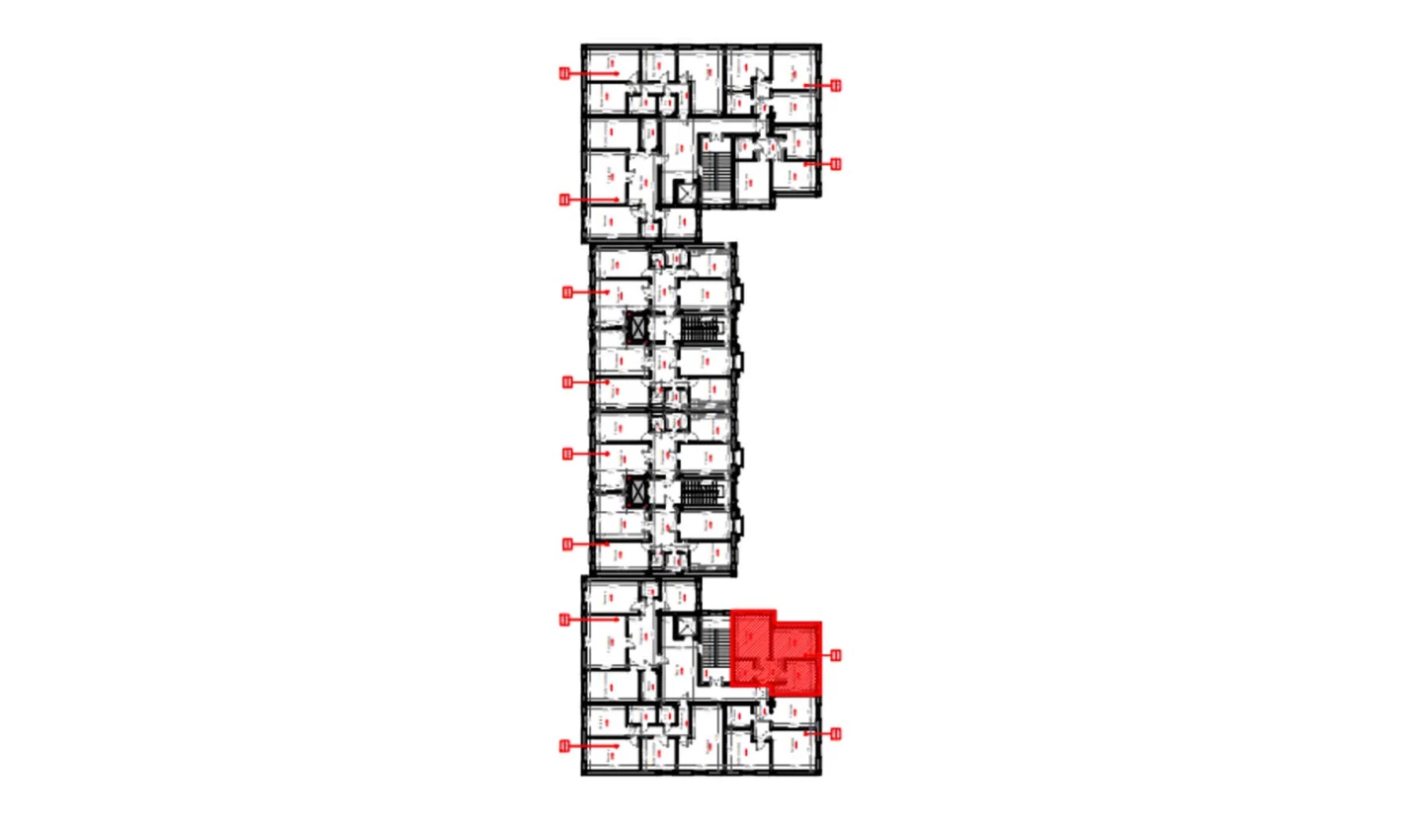 2-комн. квартира 48.5 м²  4/9 этаж | Жилой комплекс FIDOKOR