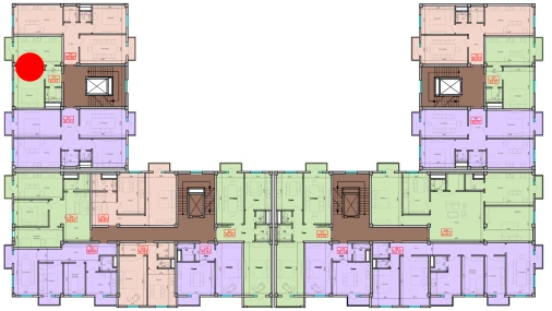 1-комнатная квартира 47.6 м²  6/7 этаж | Жилой комплекс Gulbadanbegim