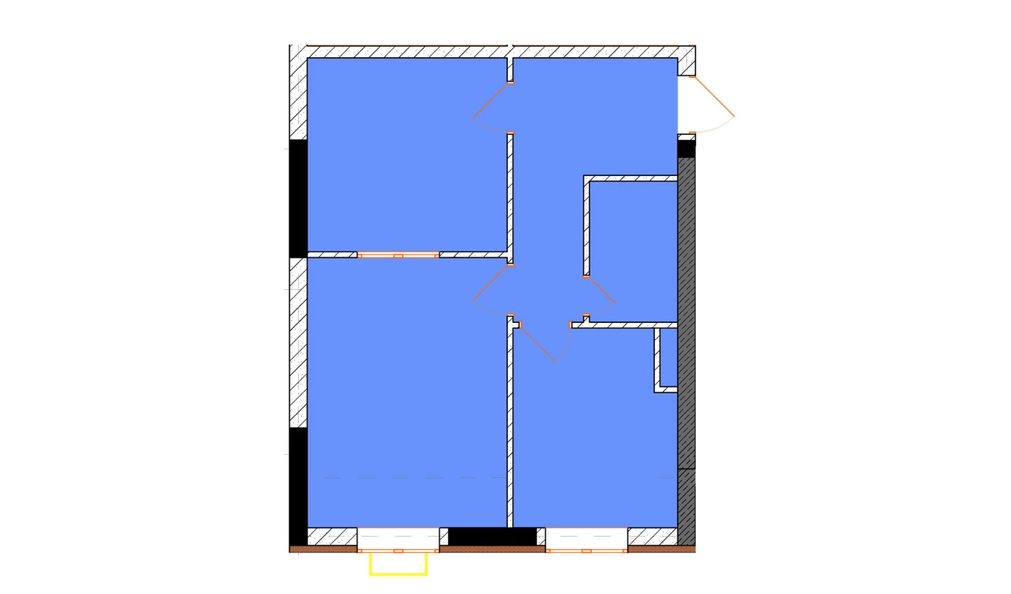2-комн. квартира 50.4 м²  12/10 этаж | Жилой комплекс Uchtepa Avenue