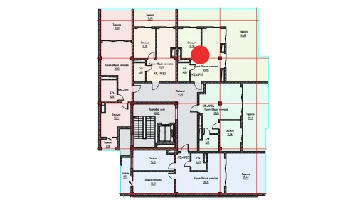 1-комнатная квартира 105.74 м²  9/9 этаж | Жилой комплекс UCHTEPA CITY