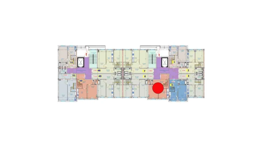 1-комнатная квартира 108 м²  1/9 этаж | Жилой комплекс YANGI AVLOD