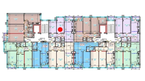 3-комнатная квартира 71.9 м²  5/9 этаж | Жилой комплекс Aero Town