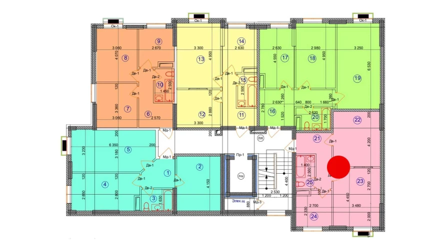 2-комн. квартира 50.9 м²  8/9 этаж | Жилой комплекс Uchtepa Avenue