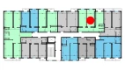 2-xonali xonadon 66.83 m²  7/10 qavat | Ko'kcha-Oqtepa Turar-joy majmuasi