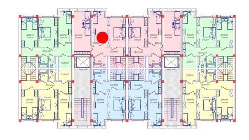 3-комнатная квартира 64.7 м²  8/8 этаж | Жилой комплекс STAR HOUSE RESIDENCE