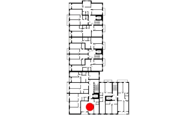 2-xonali xonadon 75.7 m²  4/8 qavat | Mustaqillik Avenue Turar-joy majmuasi