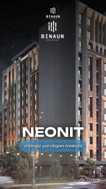 Binaun kompaniyasining Neonit turar-joy majmuasi - o‘zingiz yaratgan makon! ✨
⠀
Har bir xonadon - bu sizning g‘oyalaringiz uchun erkinlik.
Innovatsiya, sifat va uslub - barchasi o‘zingizni uydagidek his qilishingiz uchun.
⠀
Shaxsiyatingizni aks ettiruvchi interyer yarating va ilhom beruvchi makonda hayot kechiring.
⠀
Batafsil ma’lumot olish uchun qo‘ng‘iroq qiling: 55-500-5565
——————
ЖК Neonit от Binaun — пространство, созданное вами! ✨
⠀
Каждая квартира — это свобода для ваших идей.
Инновации, качество и стиль — всё, чтобы вы чувствовали себя дома.
⠀
Создайте интерьер, отражающий вашу индивидуальность, и живите в пространстве, которое вдохновляет.
⠀
Для подробностей звоните: 55-500-5565 alt - 4663