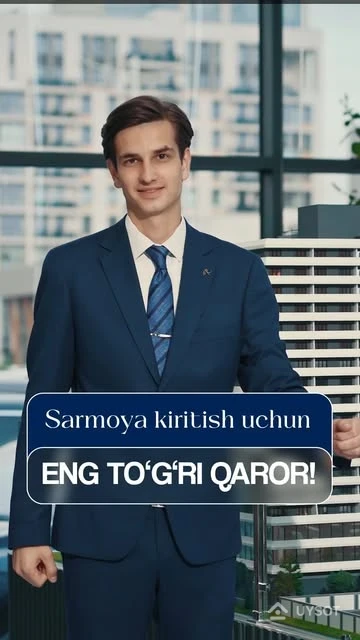 Nega Resim Taşkentga sarmoya kiritish eng to‘g‘ri qaror?
🏗 Premium sifat:
Ortadoğu Holding 40 yildan ortiq tajribaga ega bo‘lgan kompaniya tomonidan qurilgan.
📍 Joylashuv:
Shahar markaziga yaqin, qulay transport va rivojlangan infratuzilma.
🏢 Biznes klass darajasi:
Xonadonlarning balandligi 3 metr, panorama derazalar, 4 qavatli avtoturargoh.
💸 Sarmoya uchun foydali:
Uylar 2025 - yil oxirida topshiriladi. Bugun olingan uy – ertangi foyda!
🎯 Uy olishni rejalashtiryapsizmi?
Bugunoq bog‘laning va batafsil ma’lumot oling!
☎️ +99878 113-63-50 Nega Resim Taşkentga sarmoya kiritish eng to‘g‘ri qaror?
🏗 Premium sifat:
Ortadoğu Holding 40 yildan ortiq tajribaga ega bo‘lgan kompaniya tomonidan qurilgan.
📍 Joylashuv:
Shahar markaziga yaqin, qulay transport va rivojlangan infratuzilma.
🏢 Biznes klass darajasi:
Xonadonlarning balandligi 3 metr, panorama derazalar, 4 qavatli avtoturargoh.
💸 Sarmoya uchun foydali:
Uylar 2025 - yil oxirida topshiriladi. Bugun olingan uy – ertangi foyda!
🎯 Uy olishni rejalashtiryapsizmi?
Bugunoq bog‘laning va batafsil ma’lumot oling!
☎️ +99878 113-63-50