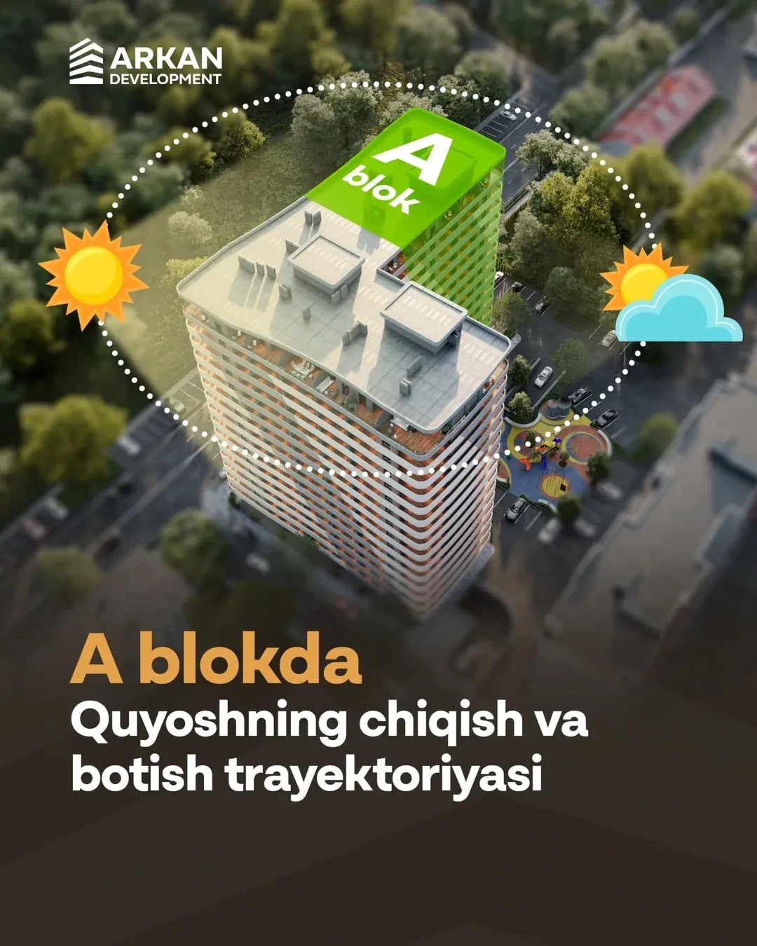 🏙 Park Avenue loyihasi A-blok rejasi
🏗 Park Avenue – 16 qavatli turar joy majmuasi bo‘lib, jami 270 ta xonadonni o‘z ichiga oladi. Loyihamiz 3 ta alohida blokdan iborat bo‘lib, bugun sizga A-blokdagi xonadonlar rejasini taqdim etamiz.
Bizni kuzatishda davom eting - yaqin kunlarda B va V bloklarimiz rejalarini taqdim etamiz😊.
—————————
🏙 Проект Park Avenue: план блока A
🏗 Park Avenue — это 16-этажный жилой комплекс, который включает 270 квартир. Наш проект состоит из 3 отдельных блоков, и сегодня мы представляем вам план квартир блока A.
Продолжайте следить за нами — в ближайшее время мы представим планы блоков B и V 😊.
☎️ Тел: +998 (78) 113-63-50 🏙 Park Avenue loyihasi A-blok rejasi
🏗 Park Avenue – 16 qavatli turar joy majmuasi bo‘lib, jami 270 ta xonadonni o‘z ichiga oladi. Loyihamiz 3 ta alohida blokdan iborat bo‘lib, bugun sizga A-blokdagi xonadonlar rejasini taqdim etamiz.
Bizni kuzatishda davom eting - yaqin kunlarda B va V bloklarimiz rejalarini taqdim etamiz😊.
—————————
🏙 Проект Park Avenue: план блока A
🏗 Park Avenue — это 16-этажный жилой комплекс, который включает 270 квартир. Наш проект состоит из 3 отдельных блоков, и сегодня мы представляем вам план квартир блока A.
Продолжайте следить за нами — в ближайшее время мы представим планы блоков B и V 😊.
☎️ Тел: +998 (78) 113-63-50