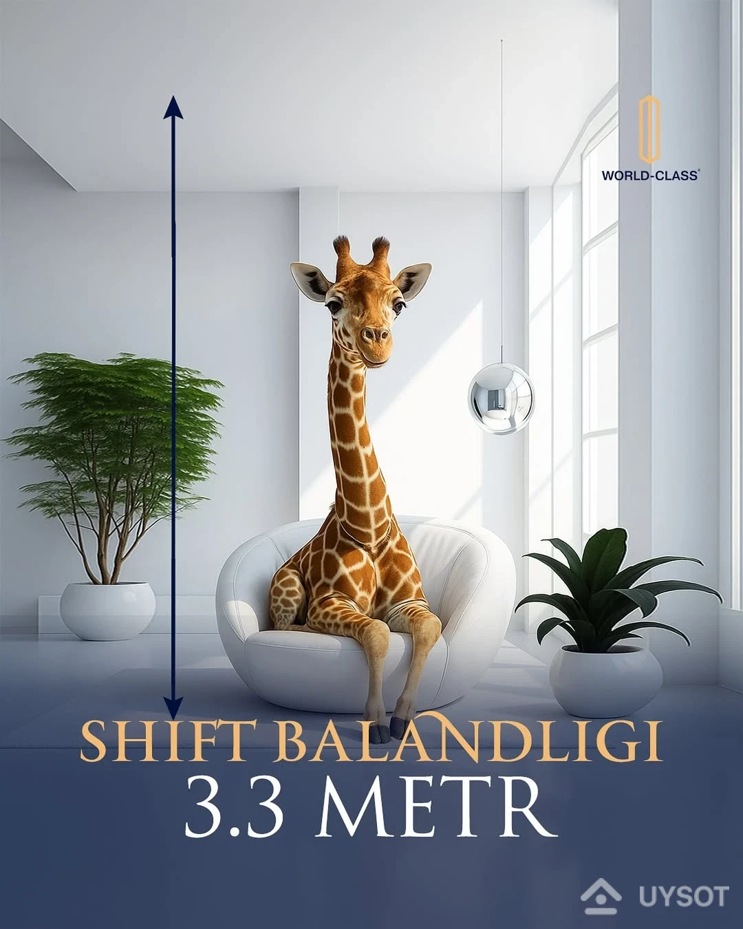 Shift balandligi — 3.3 metr
Zamonaviy dizayn, mustahkam infratuzilma va yuqori qulaylik darajasi — bularning barchasi sizning yangi xonadoningizda!
Biz bilan bog‘laning:
📞 +99878 113-63-50
📞 +99878 113-63-50
⸻
Высота потолка — 3.3 метра
Современный дизайн, прочная инфраструктура и максимальный комфорт — всё это в вашей новой квартире!
Свяжитесь с нами:
📞 +99878 113-63-50
📞 +99878 113-63-50 Shift balandligi — 3.3 metr
Zamonaviy dizayn, mustahkam infratuzilma va yuqori qulaylik darajasi — bularning barchasi sizning yangi xonadoningizda!
Biz bilan bog‘laning:
📞 +99878 113-63-50
📞 +99878 113-63-50
⸻
Высота потолка — 3.3 метра
Современный дизайн, прочная инфраструктура и максимальный комфорт — всё это в вашей новой квартире!
Свяжитесь с нами:
📞 +99878 113-63-50
📞 +99878 113-63-50